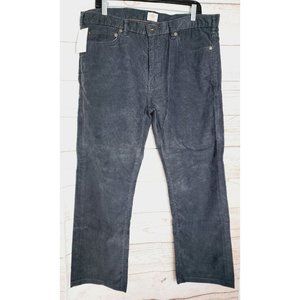 Dockers Durable Construction 5 Pocket Straight Fit 36x27.5” Gray Corduroy Pants